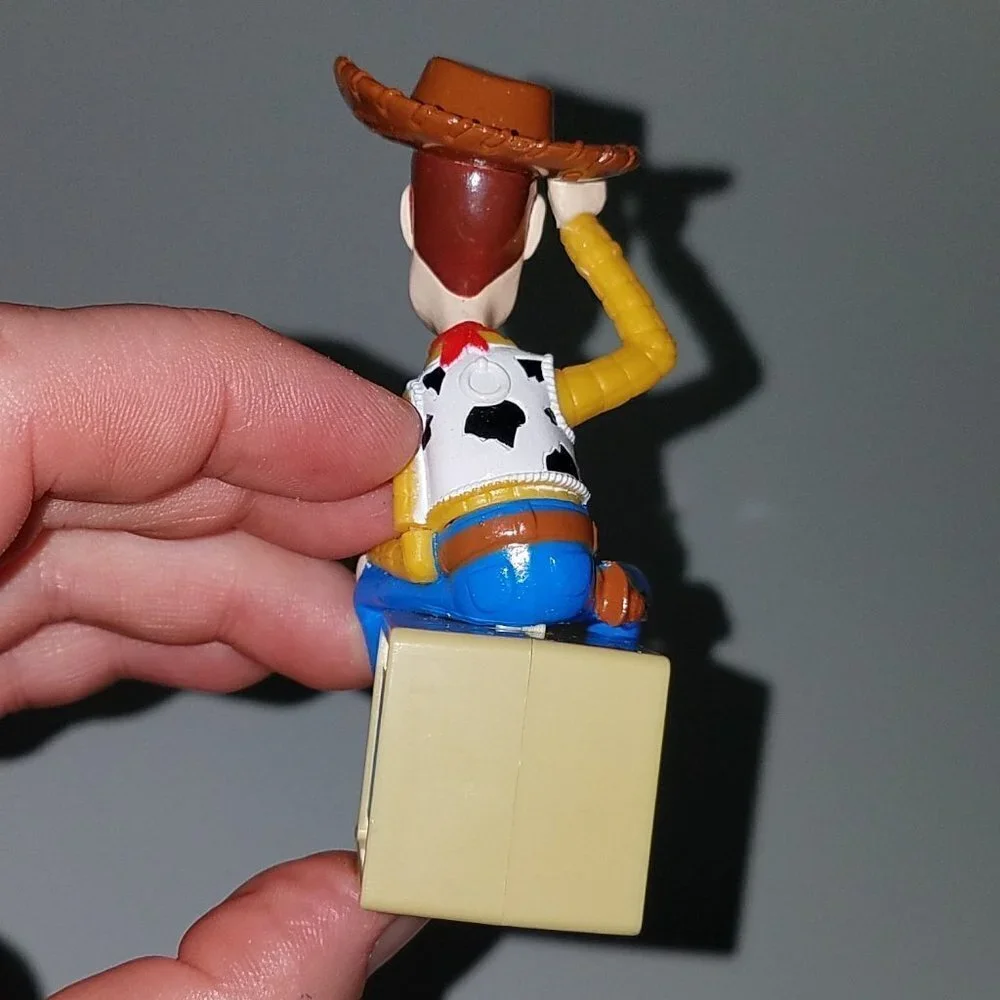 2 Toy Story Buzz Lightyear Woody Disney Decopac Birthday Cake Topper Figure Lot